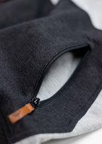 Crawford Zip Hoodie - Vintage Black/Gray