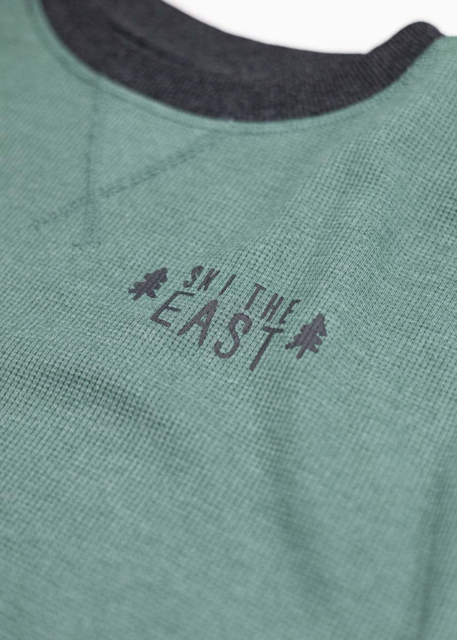 Element Waffle Crew - Pine/Vintage Black