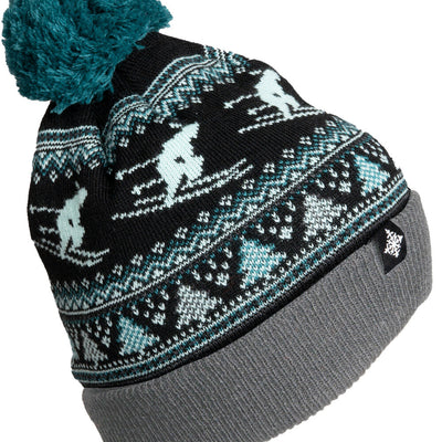 Women's Suzy Pom Beanie - Winter Mint