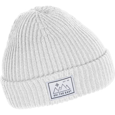 Women's Double Down Beanie - Powder White