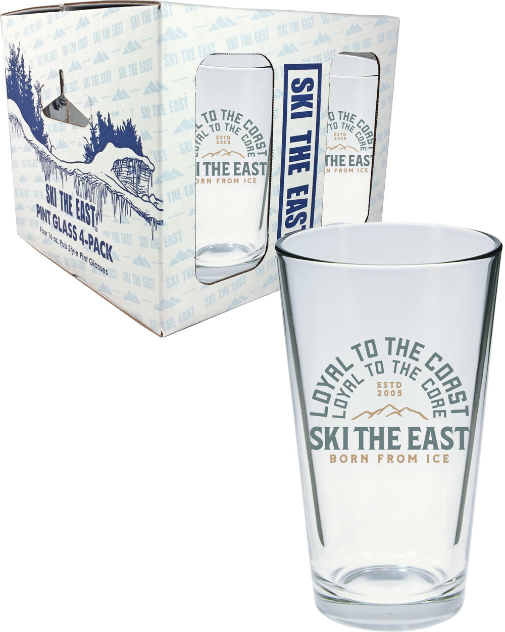 Appalachian Pint Glass 4-Pack