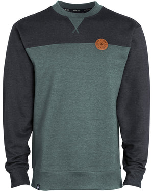 Quarry Crew Sweatshirt - Vintage Black/Pine