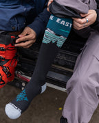 Upslope Lightweight Ski Socks - Dawn Patrol