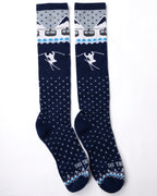 Upslope Lightweight Ski Socks - Double Diamond