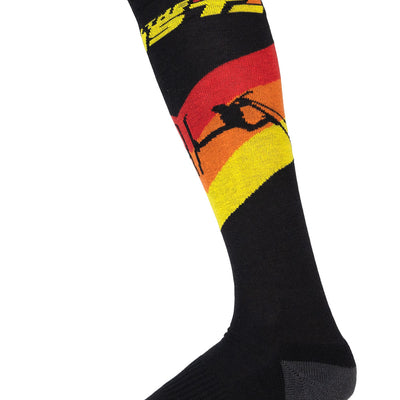 Upslope Lightweight Ski Socks - Night Speed