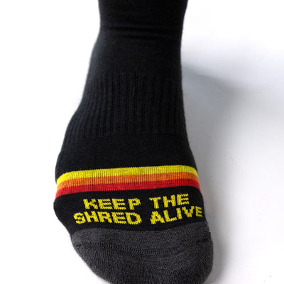 Upslope Lightweight Ski Socks - Night Speed