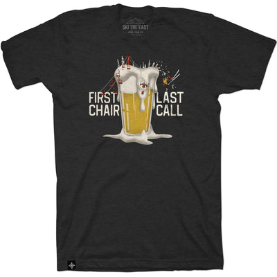 First Chair Last Call Tee - Vintage Black