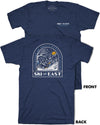 Small Mountain Tee - Navy