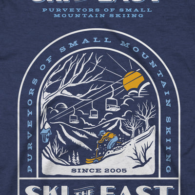 Small Mountain Tee - Navy