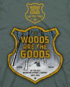 Woods Are The Goods Tee - Pine