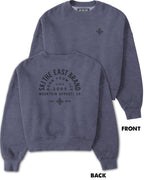 Women's Rooted Crop Crew - Storm