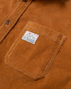 Cat Tracks Corduroy Shirt - Bark