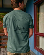 Earn Your Turns Tee - Pine