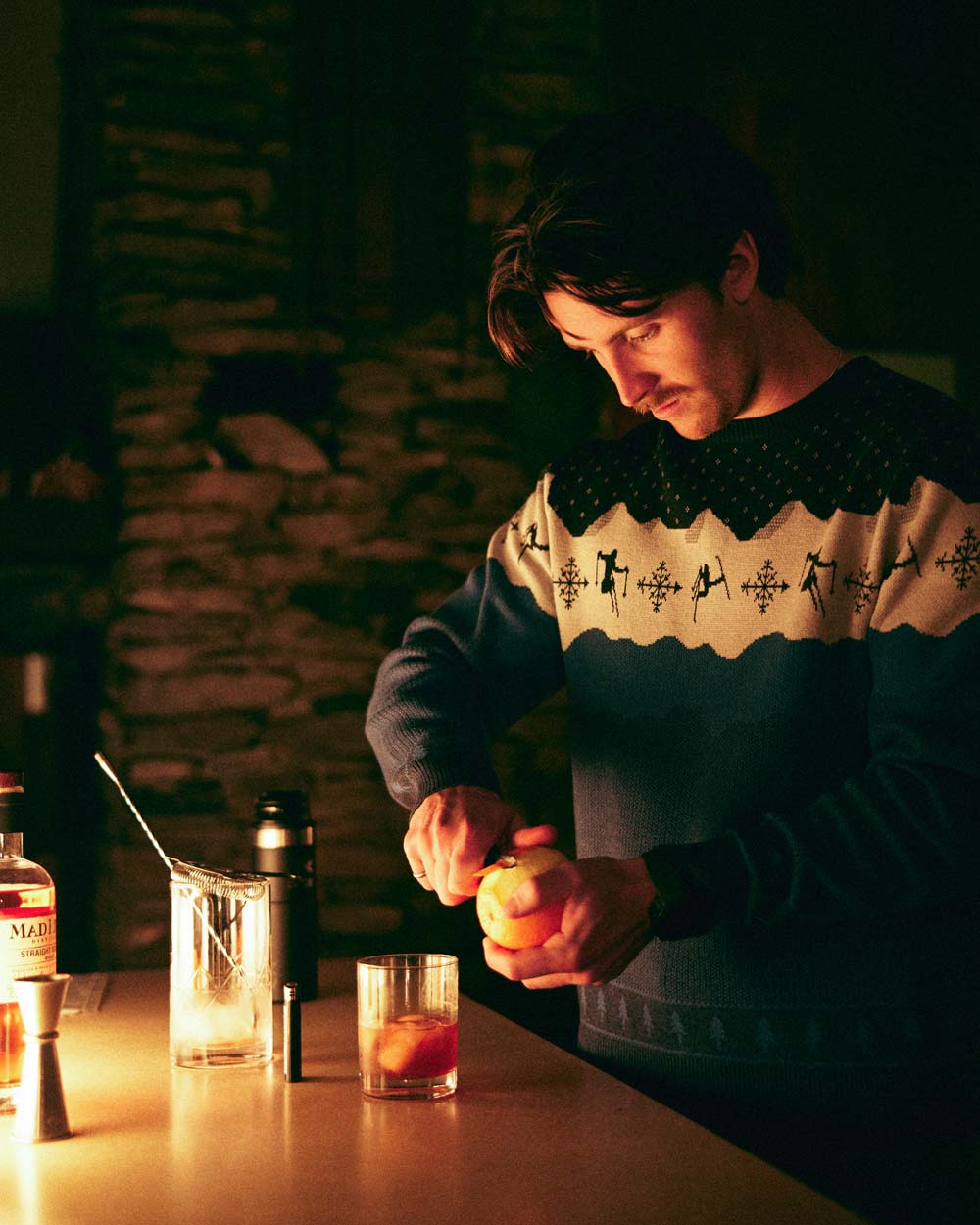 Altitude Shredder Sweater - Mountain Frost – Ski The East