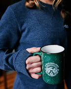 Women's Core Waffle Crew - Navy