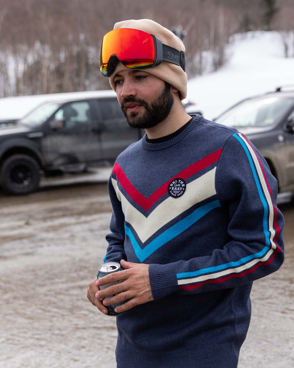 Rime Fleece Beanie - Maple