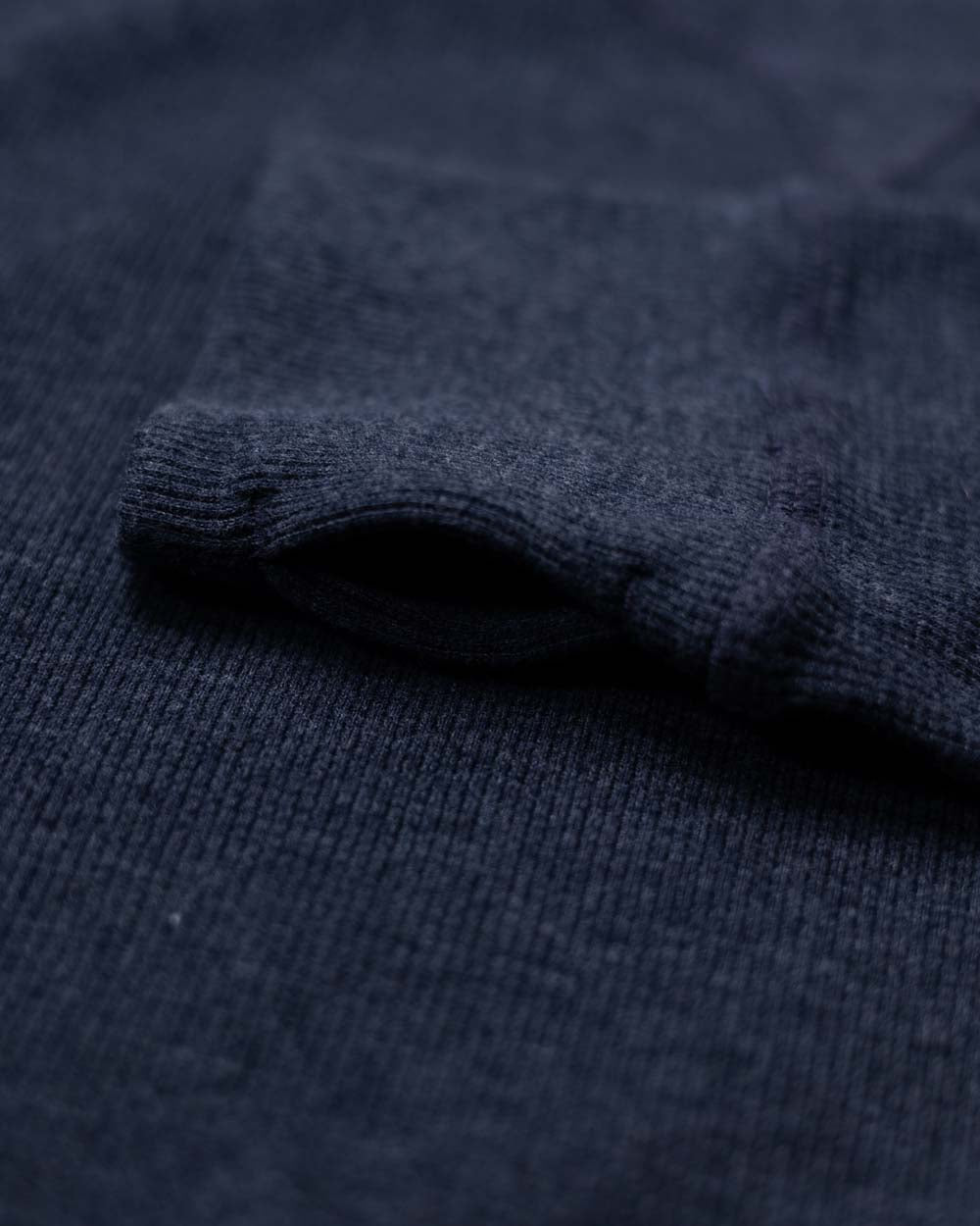 Women's Core Waffle Crew - Navy