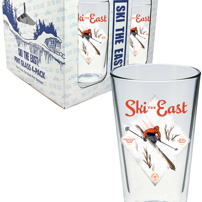 Downhill Legacy Pint Glass 4-Pack