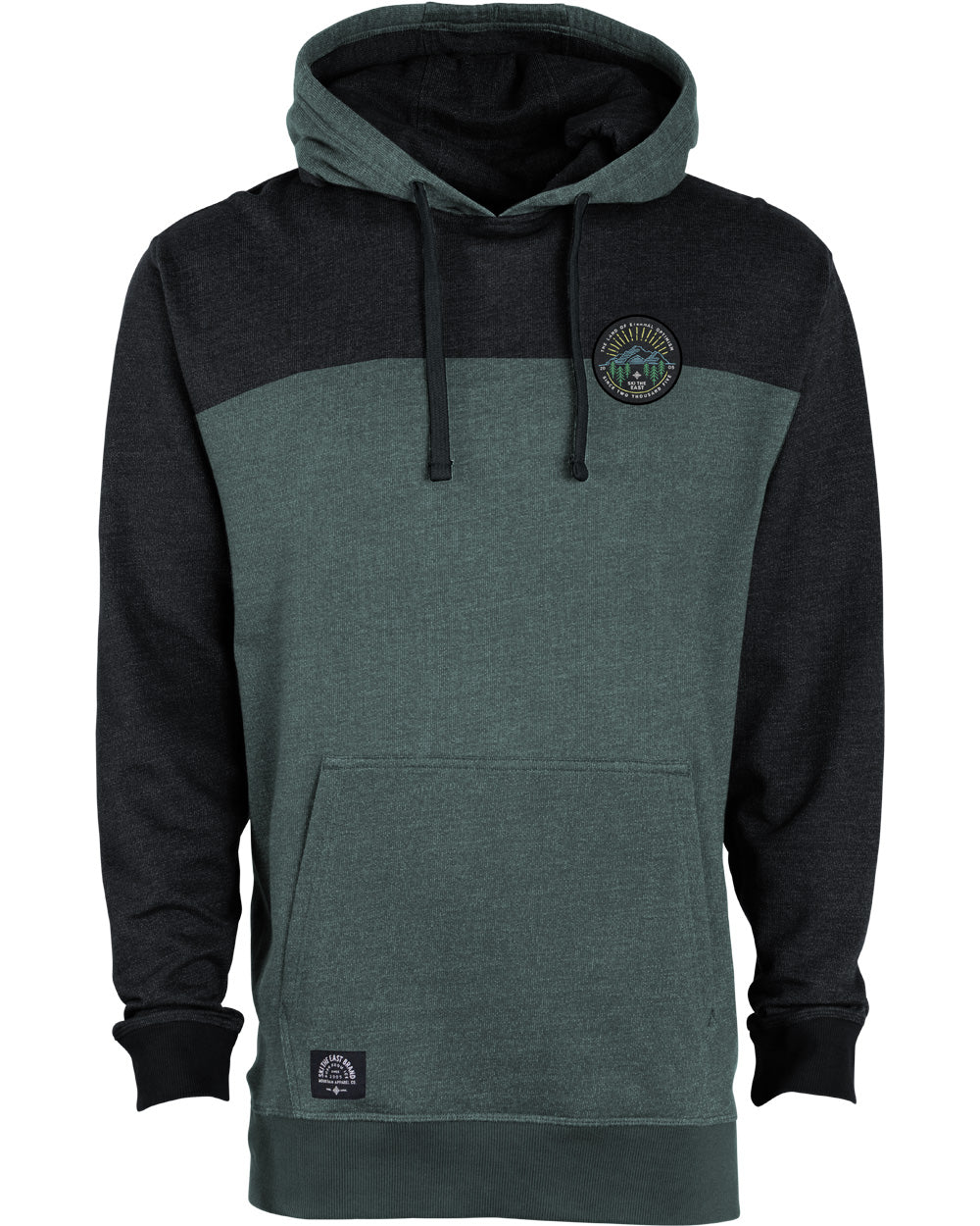 Eternal Lightweight Hoodie - Pine/Vintage Black - Ski The East Eternal Lightweight Hoodie - Pine/Vintage Black - Ski The East