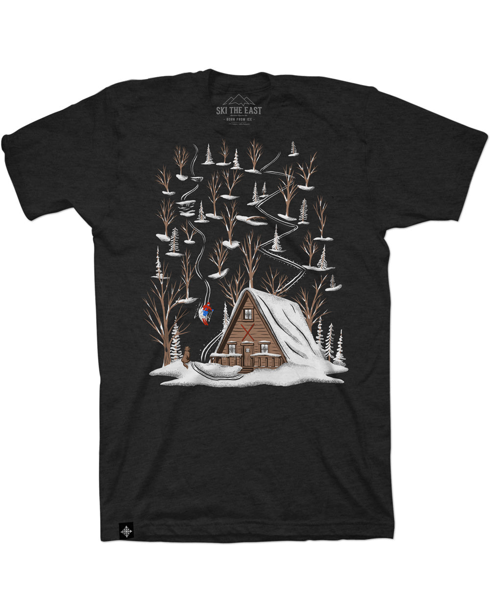 Backyard Stash Tee - Vintage Black