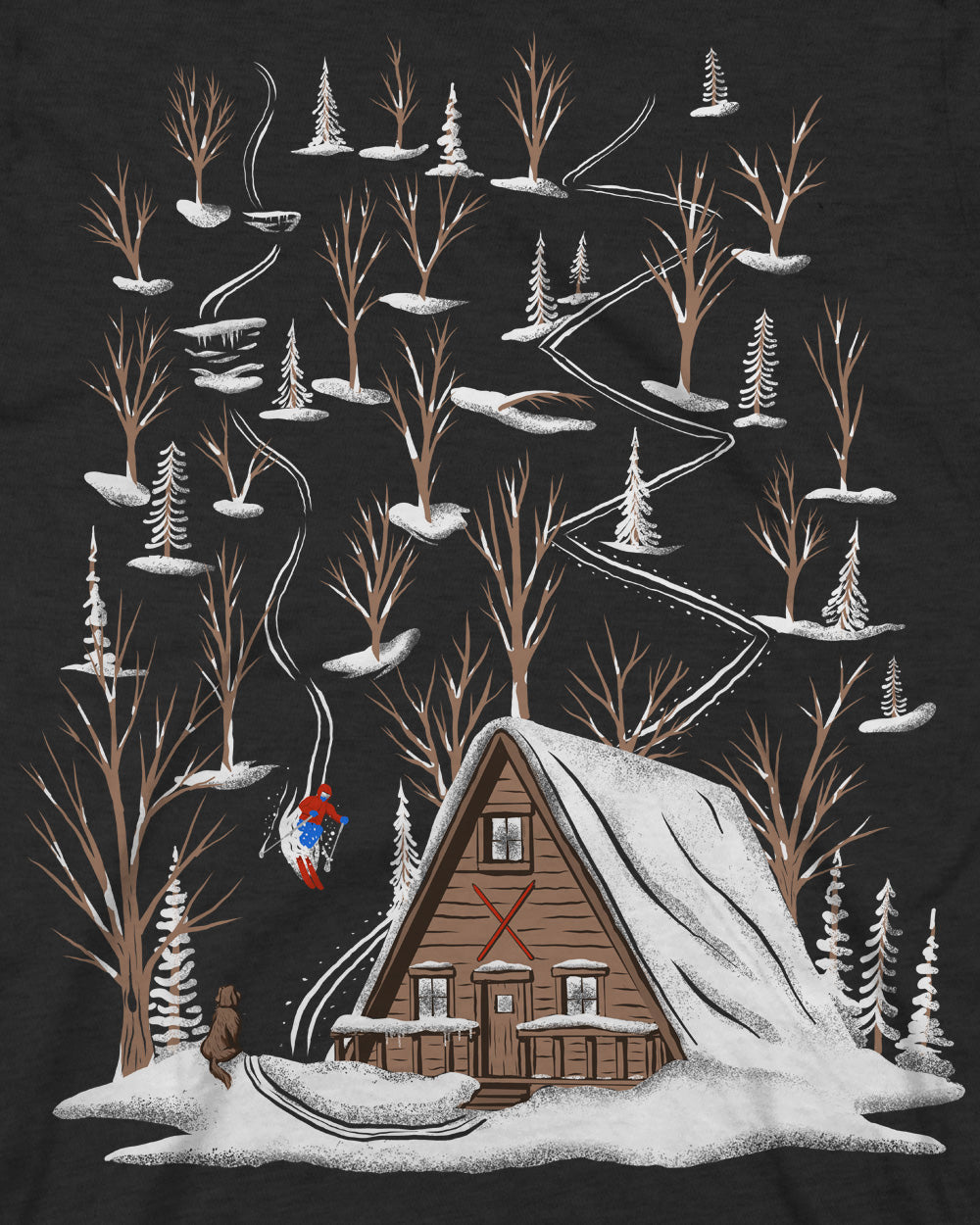 Backyard Stash Tee - Vintage Black