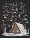 Backyard Stash Tee - Vintage Black