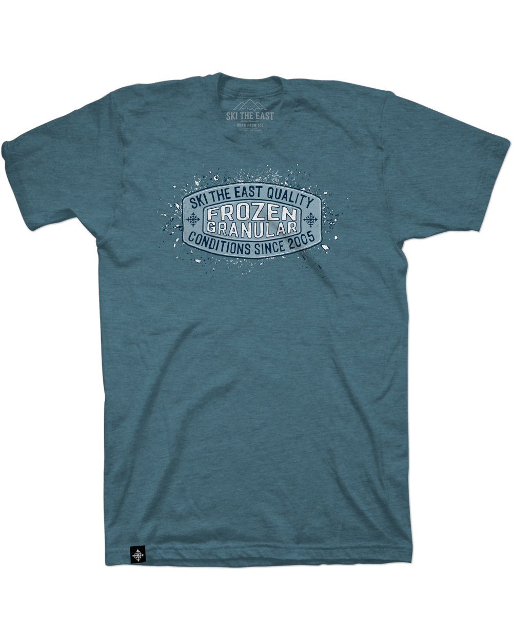 Frozen Granular Tee - Indigo