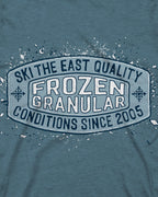 Frozen Granular Tee - Indigo
