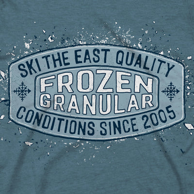 Frozen Granular Tee - Indigo