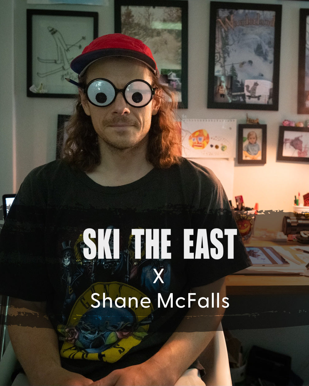 Powder Hounds Tee - Pine