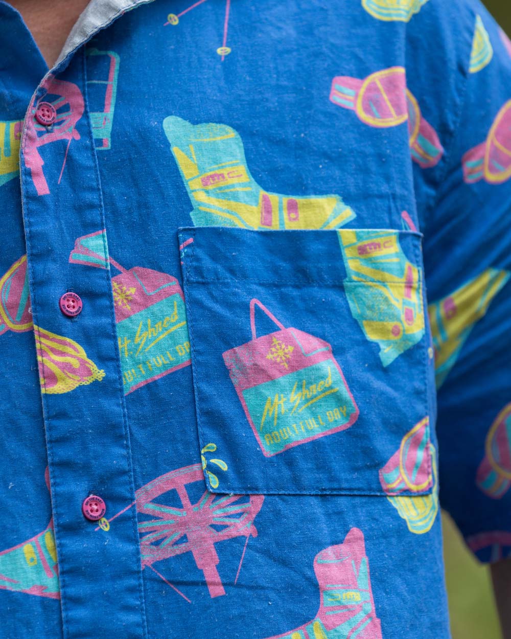 Mind Melter Party Shirt - Bodacious Blue