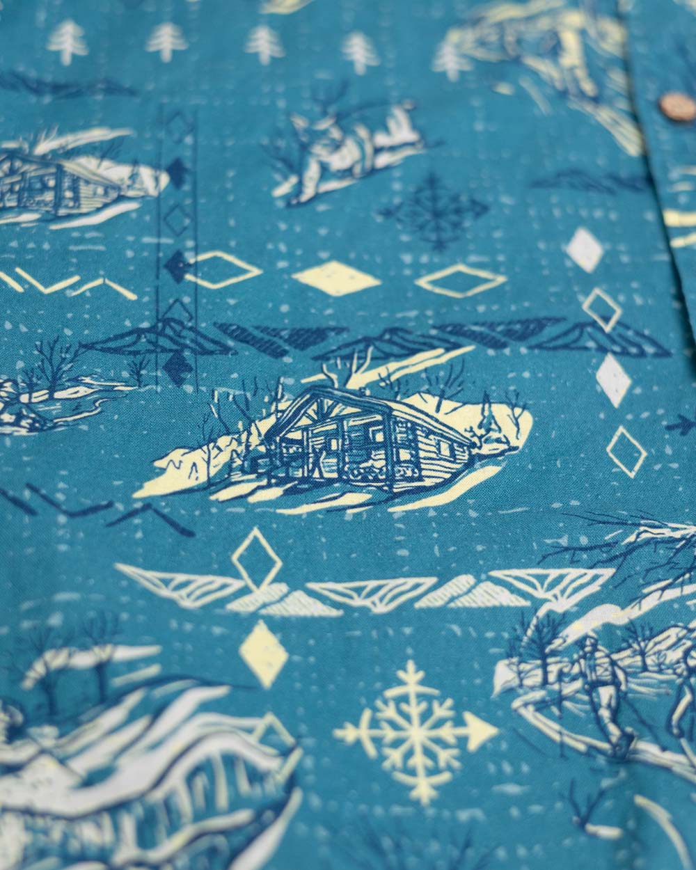 Backcountry Beach Aloha Shirt - Tubular Teal