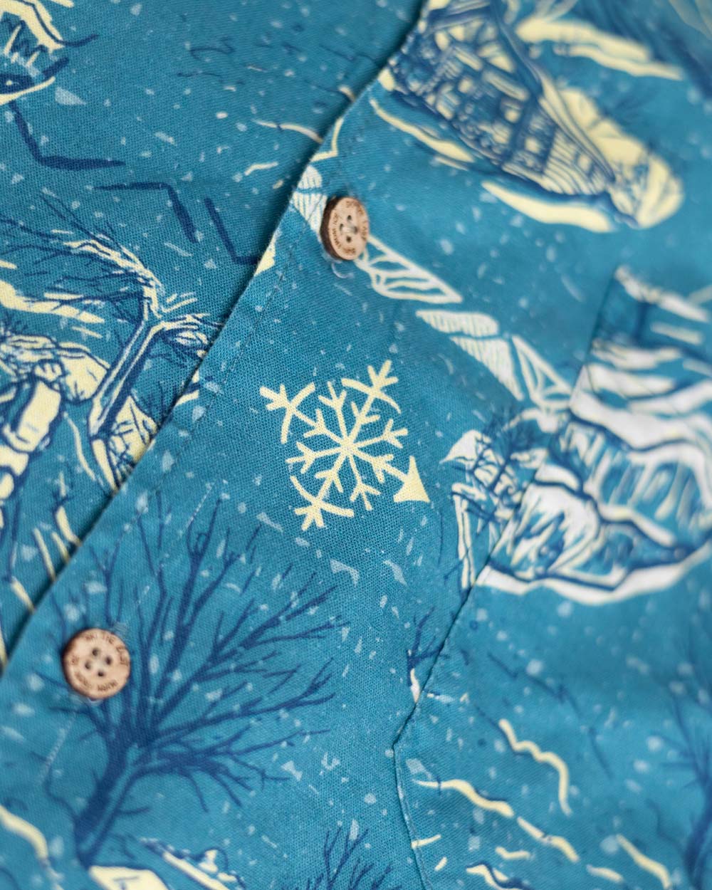 Backcountry Beach Aloha Shirt - Tubular Teal