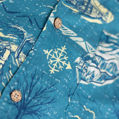 Backcountry Beach Aloha Shirt - Tubular Teal
