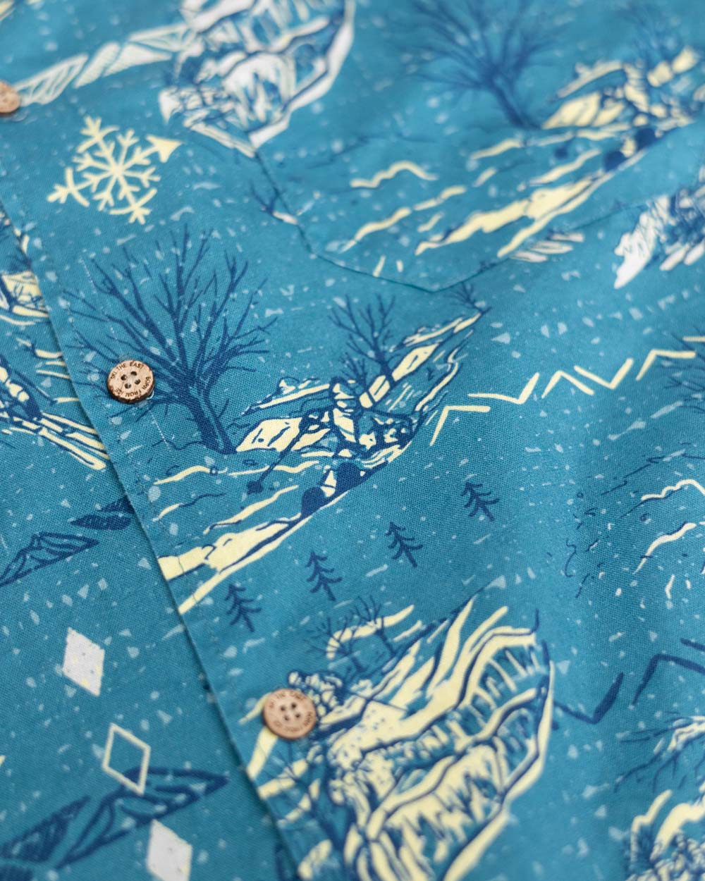 Backcountry Beach Aloha Shirt - Tubular Teal