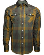 Bump Bucker Snap Shirt - Mountain Moss