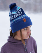 Powder Day Pom Beanie - Frozen Alpine