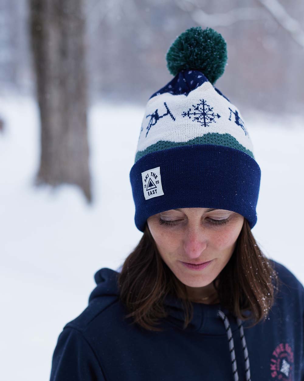 Altitude Pom Beanie - Pine Peak