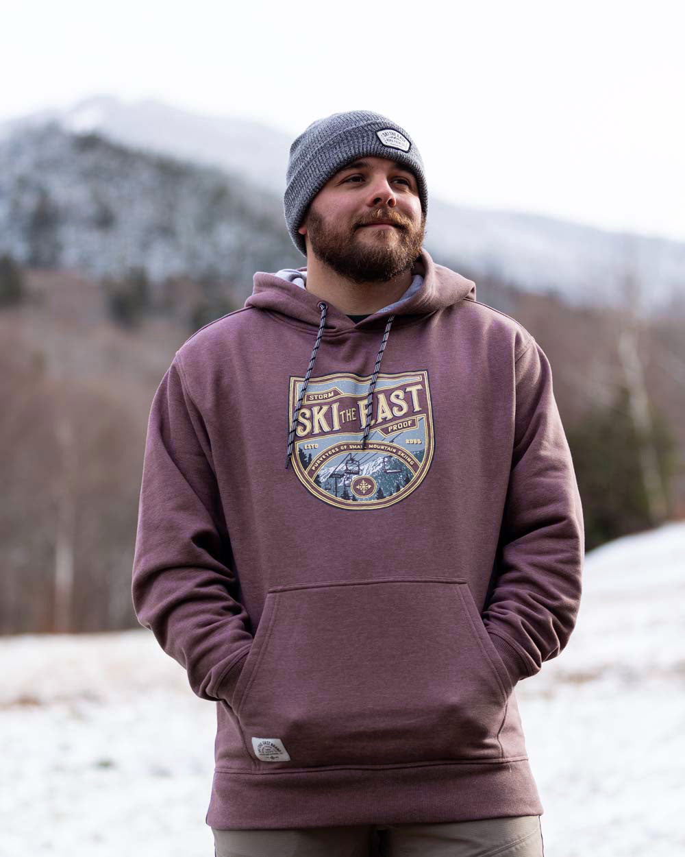 Wild Peaks Hoodie - Dusk