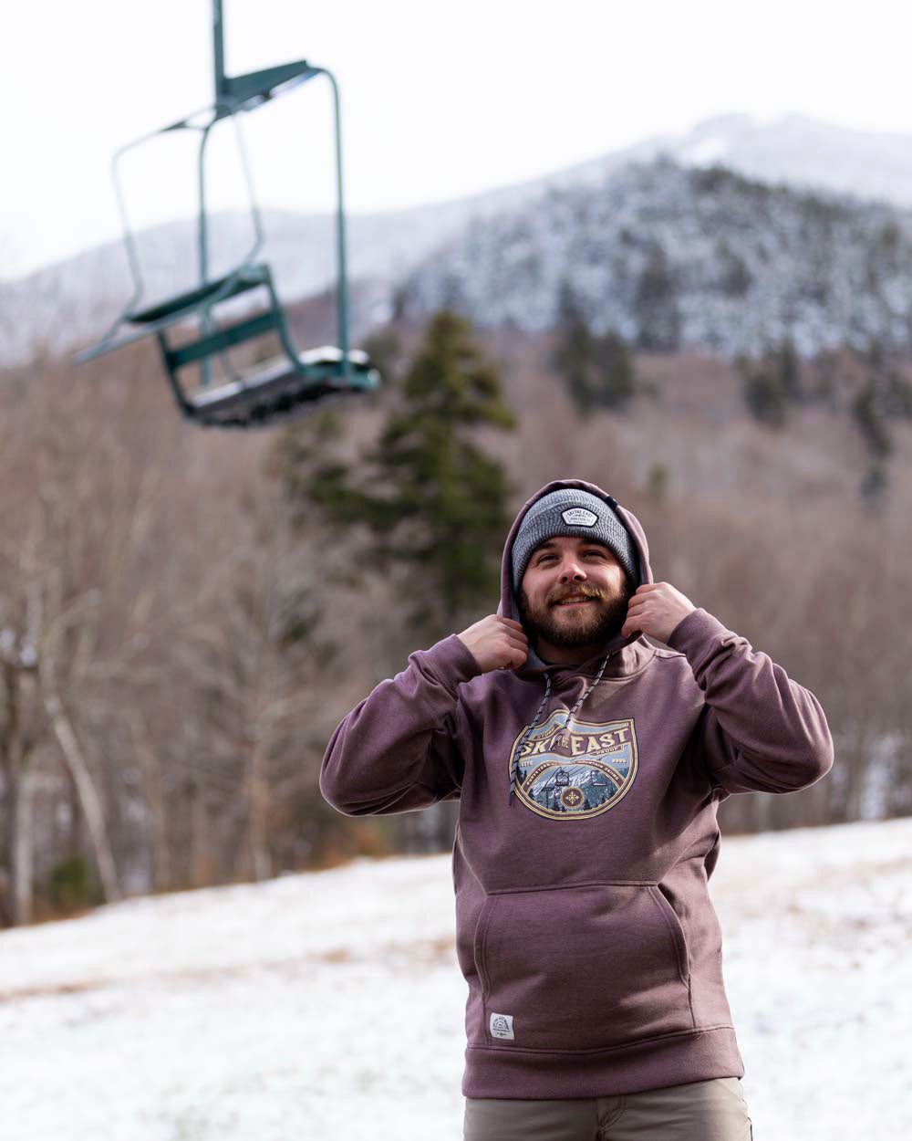 Wild Peaks Hoodie - Dusk