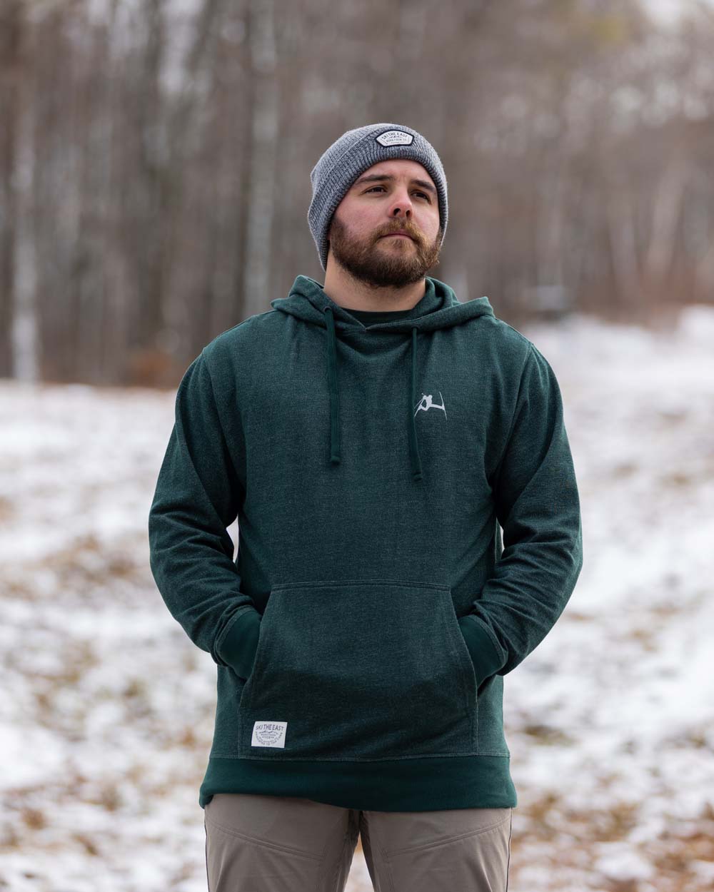 Eternal Lightweight Hoodie - Dark Forest