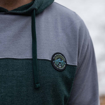 Eternal Lightweight Hoodie - Granite/Dark Forest