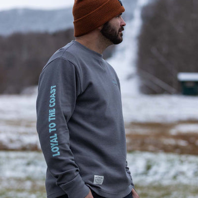 Rugged Roots Waffle Crew - Granite