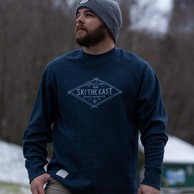 High Alpine Waffle Crew - Midnight