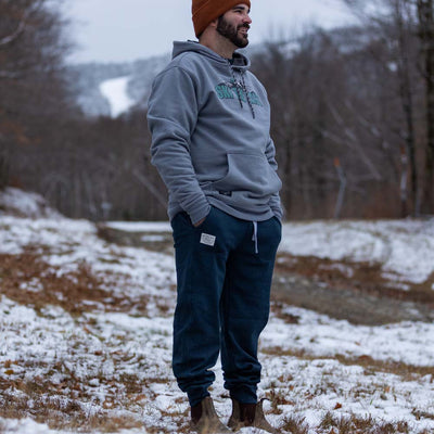 Woodland Waffle Joggers - Midnight