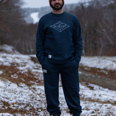 Woodland Waffle Joggers - Midnight