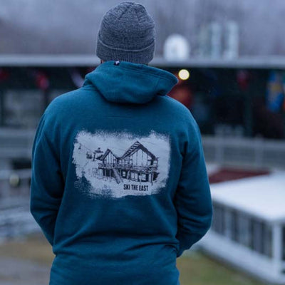 Lodge Hoodie - Stone Blue