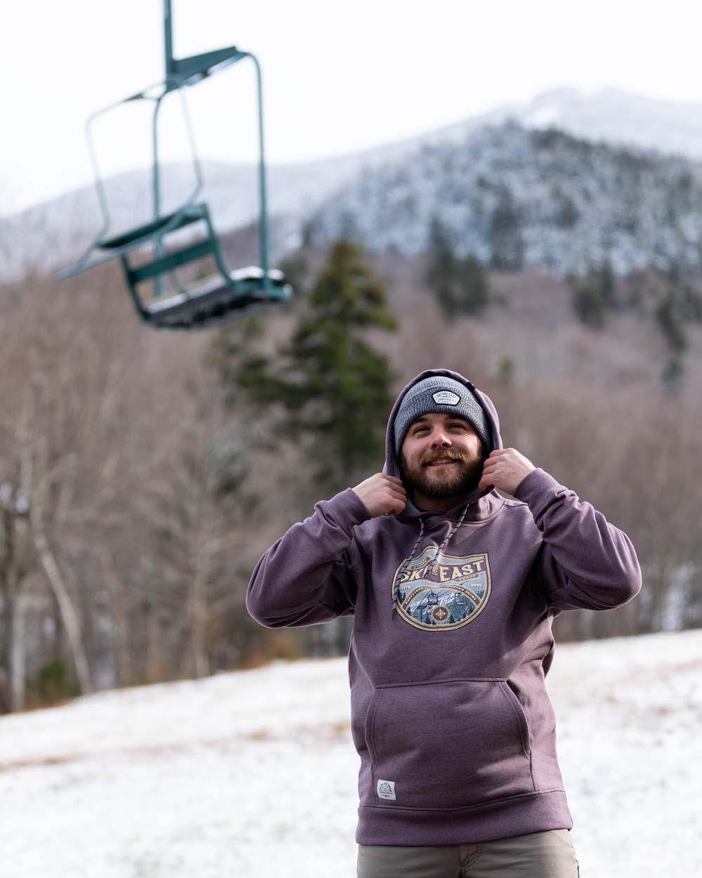 Wild Peaks Hoodie - Dusk