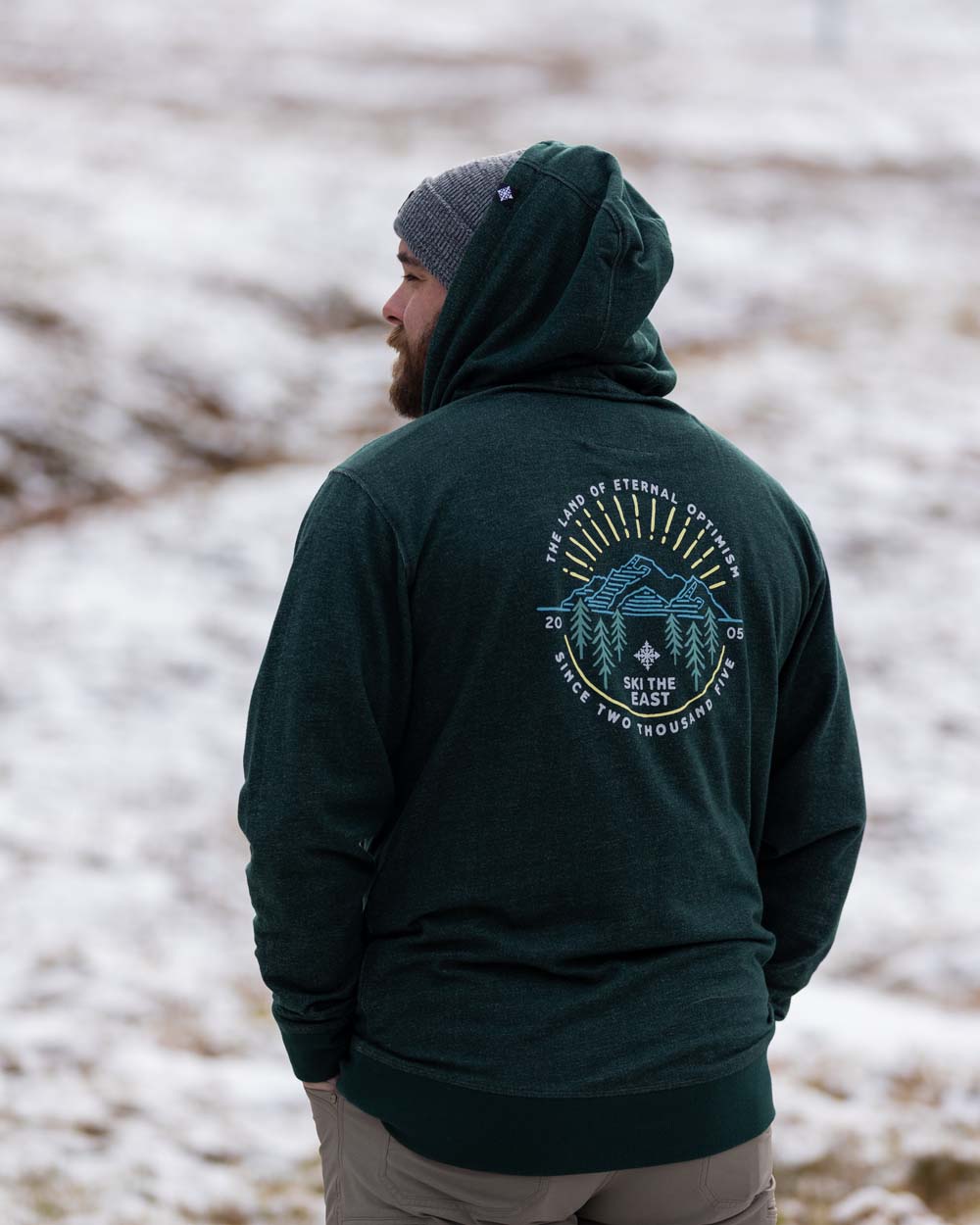 Eternal Lightweight Hoodie - Dark Forest