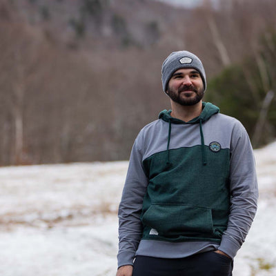 Eternal Lightweight Hoodie - Granite/Dark Forest